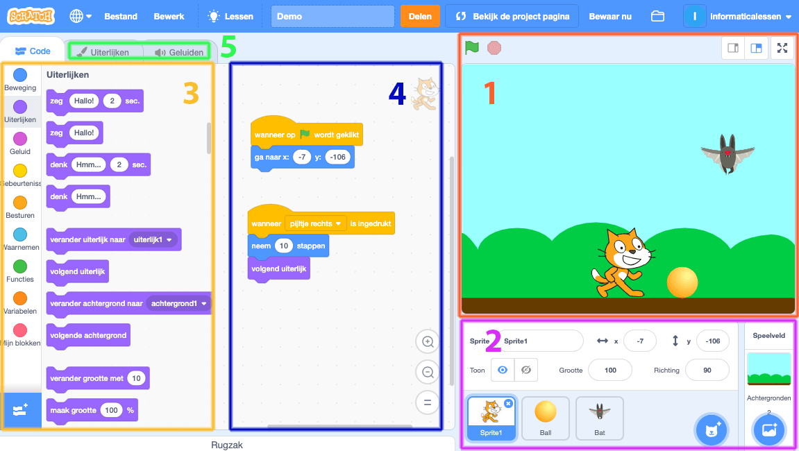 Scratch-omgeving